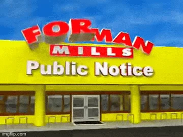 Forman Mills Commercial Announcer
