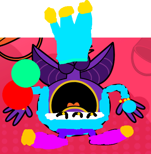Squeaky laroo the juggler