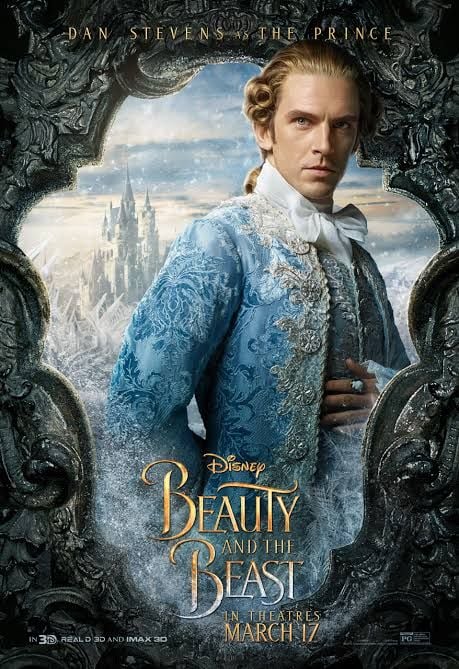 The Prince (Dan Stevens, Disney Beauty and the Beast 2017 - Belle kag Ang Mananapan)