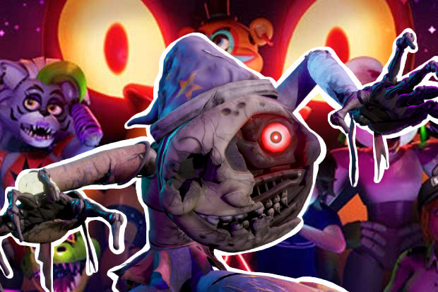 Ruined MoonDrop / Ruined Daycare Attendent (FNAF: Security Breach)