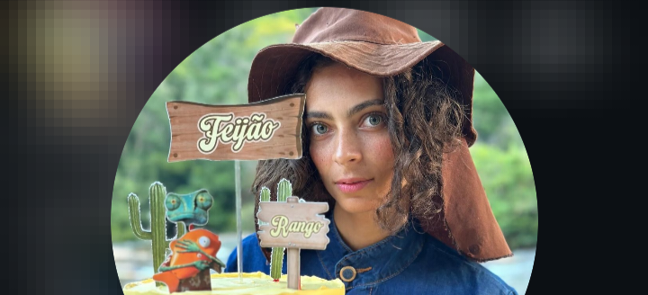 Imitação da Feijão do filme Rango @afeijao