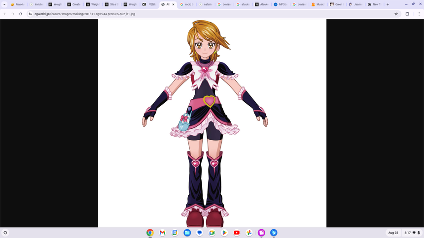 Natalie Blackstone/Cure Black (Futari Wa Pretty Cure/English VA: Rocio Barahona)