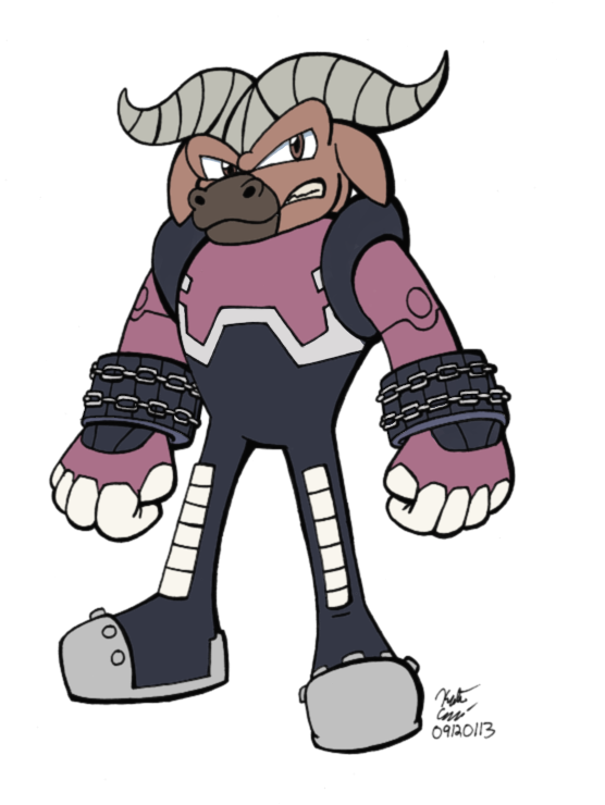 Axel the Water Buffalo- Archie Sonic Series