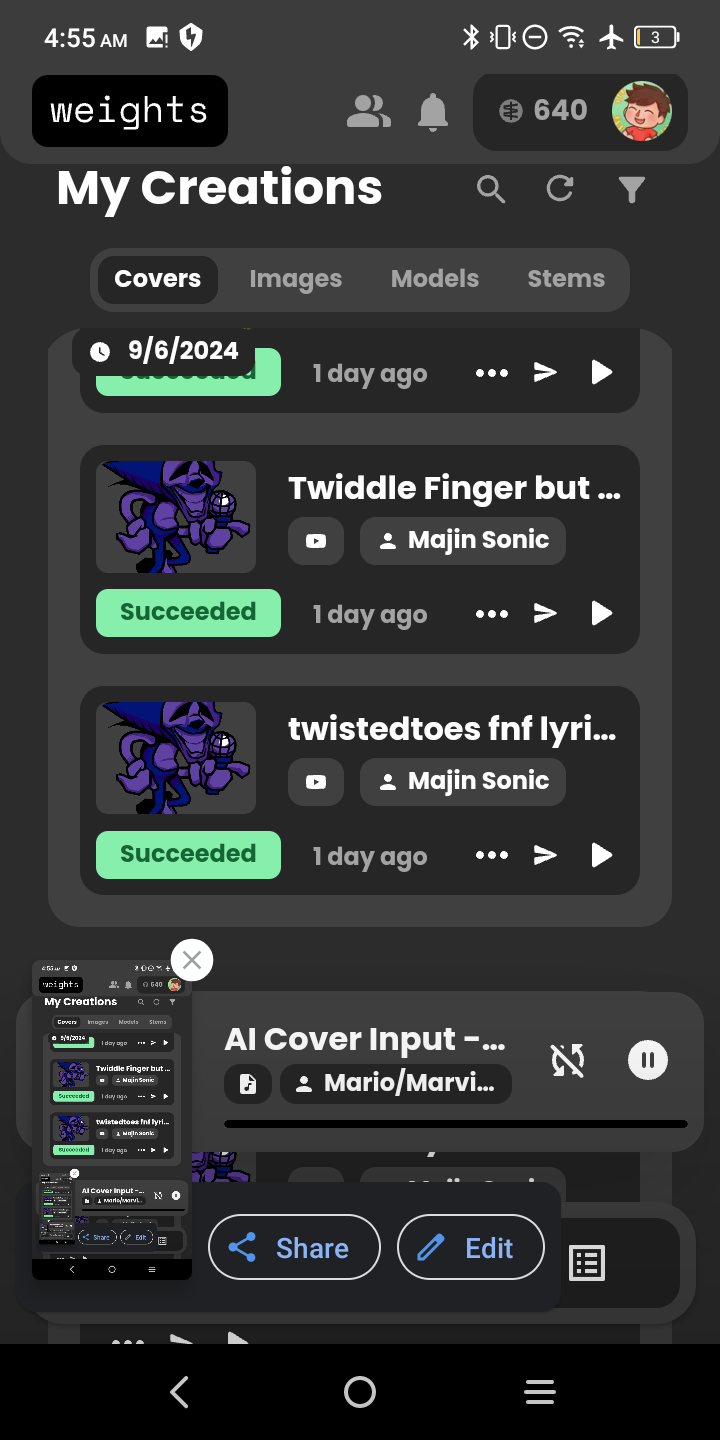 Every single twiddlefinger I can find