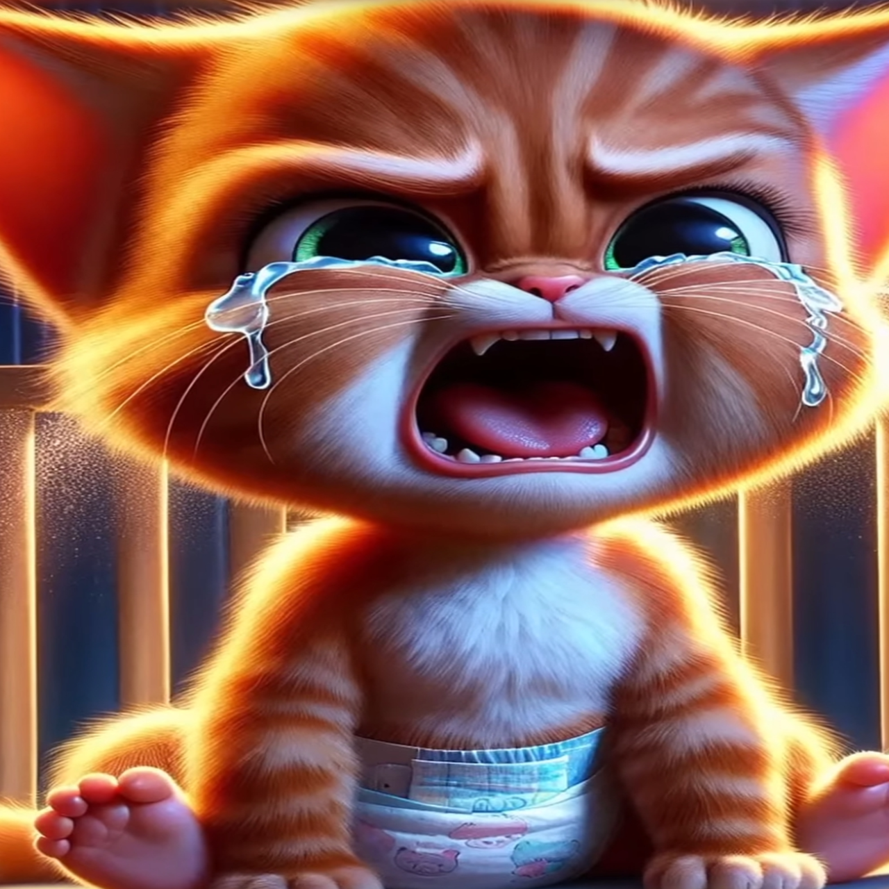 Kitten Screaming and Crying (Super Emotional Stories)