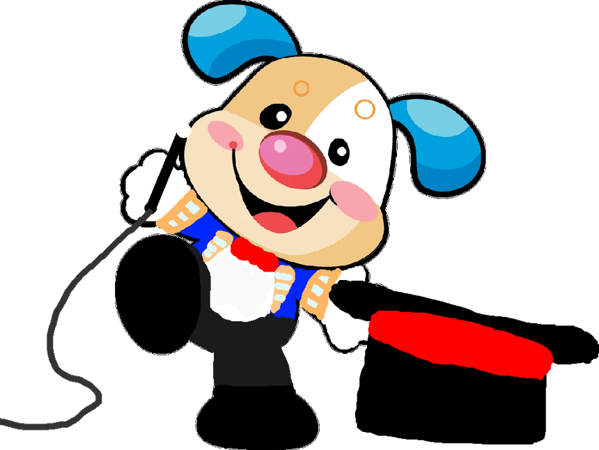 Harold ronk puppy the ringmaster_the laugh and learn circus show