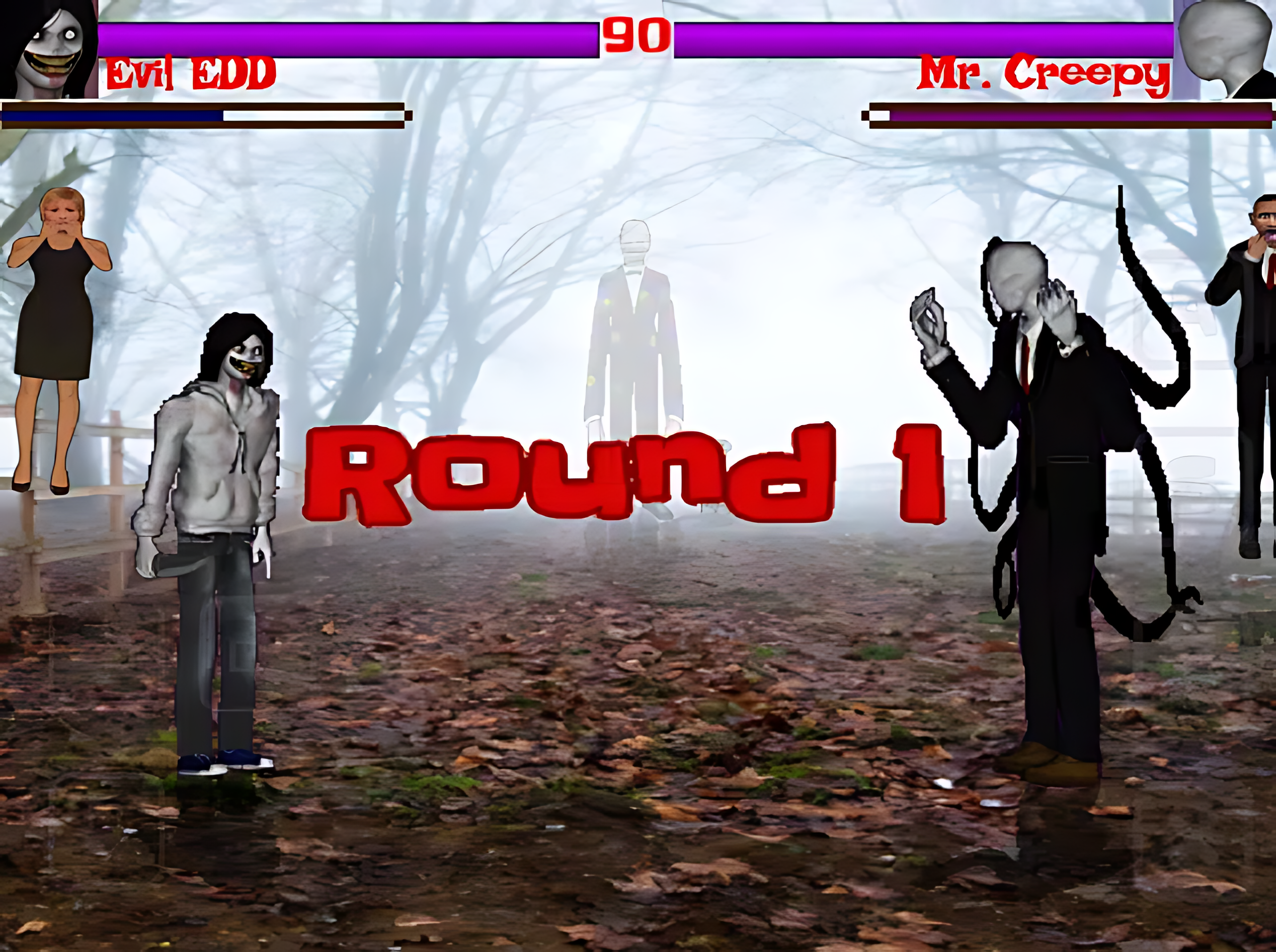 Creepypasta Fighters Announcer