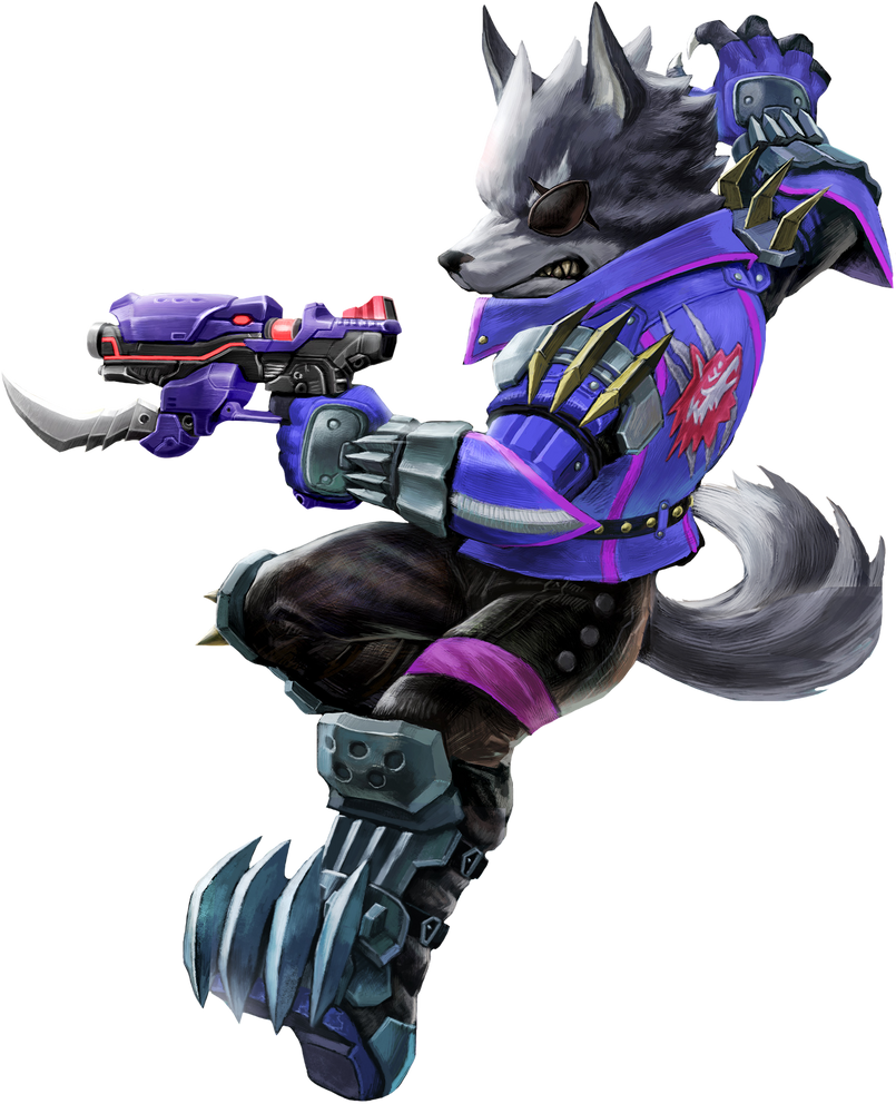 Wolf O'Donnell (Star Fox / Smash Bros, VA: Jay Ward)