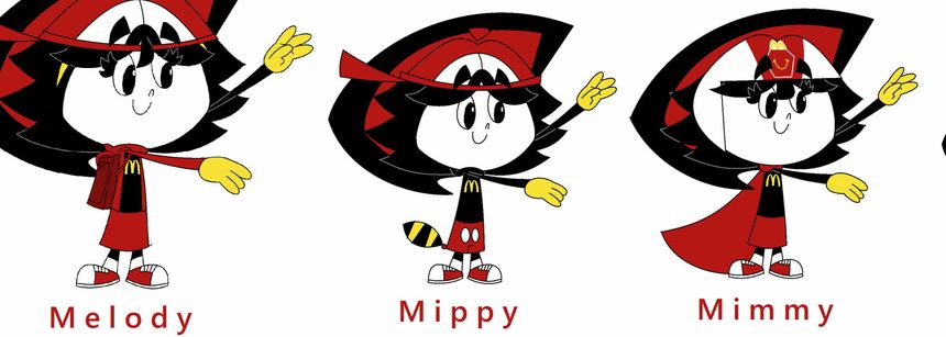 Mippy McDonald (McDonald's 1955 Happy Meal 1966) (Grey DeLisle 1973)