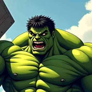 Peter van der Westhuizen (Hulk form)