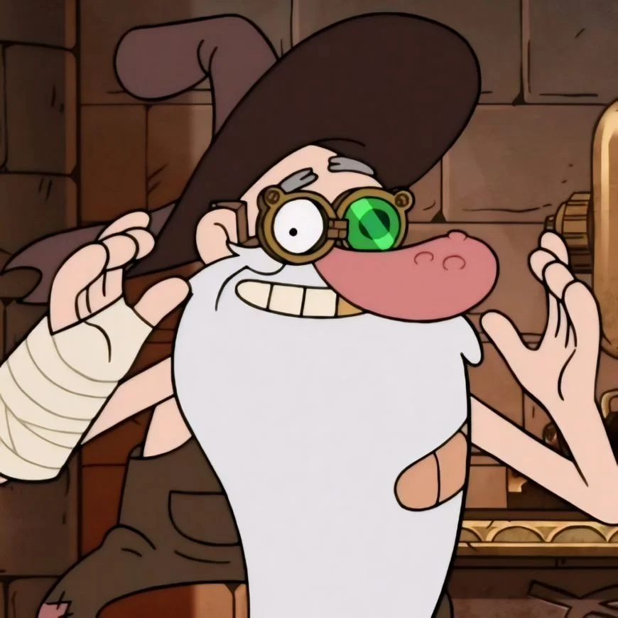 Fiddleford McGucket - Horacio Gervais [Gravity Falls / Latino] (2da voz)