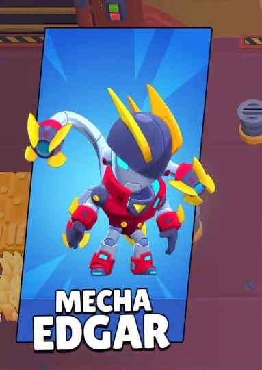 Mecha Edgar (brawl stars) old