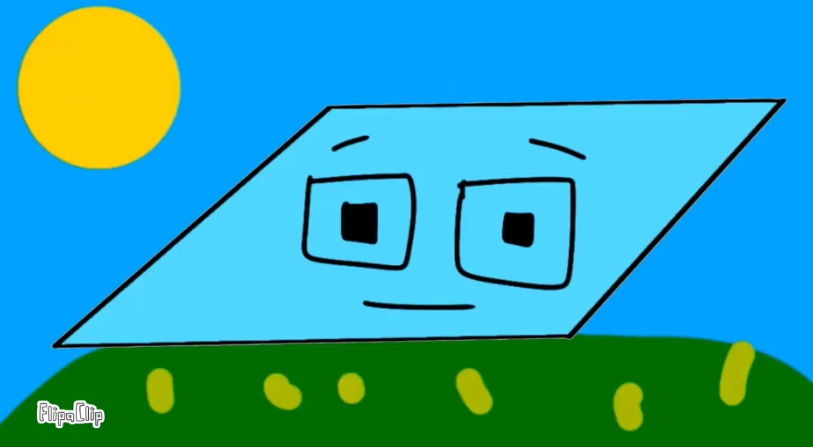 Cyan Parallelogram