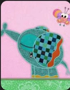 Patchwork elephant