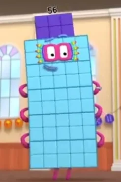 Numberblocks 56