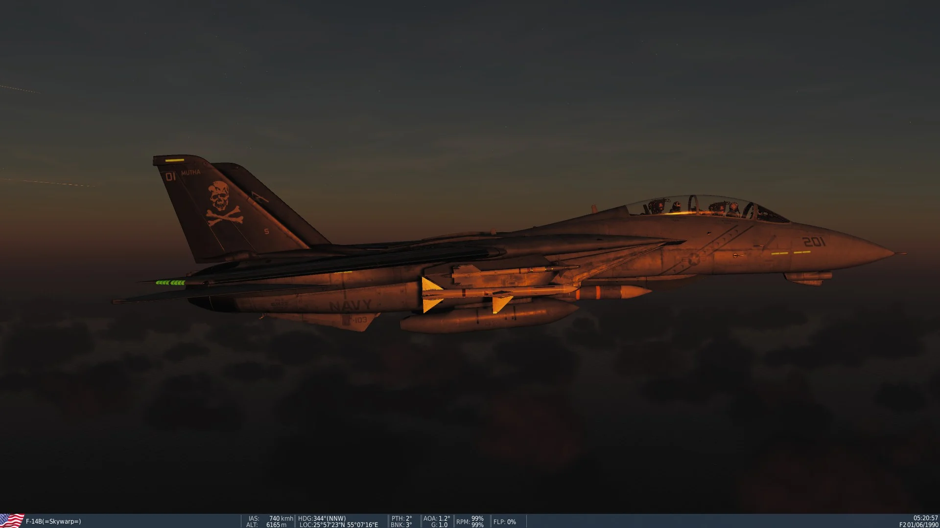 F-14 beep boop rwr