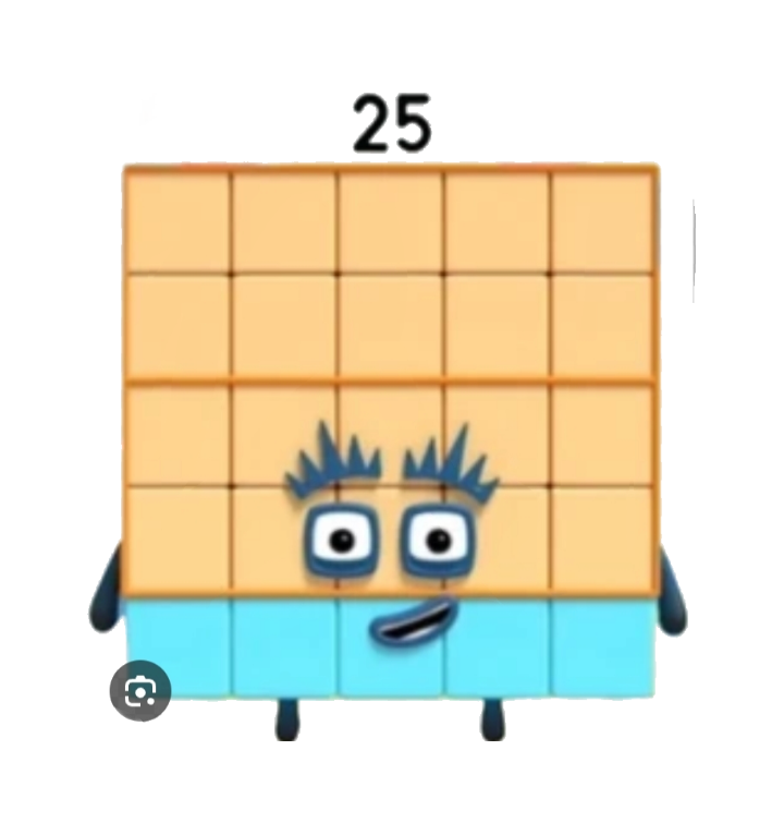 Numberblocks 25