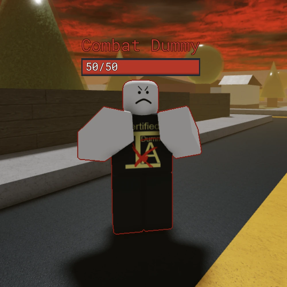 Uncertified Combat Dummy - Item Asylum