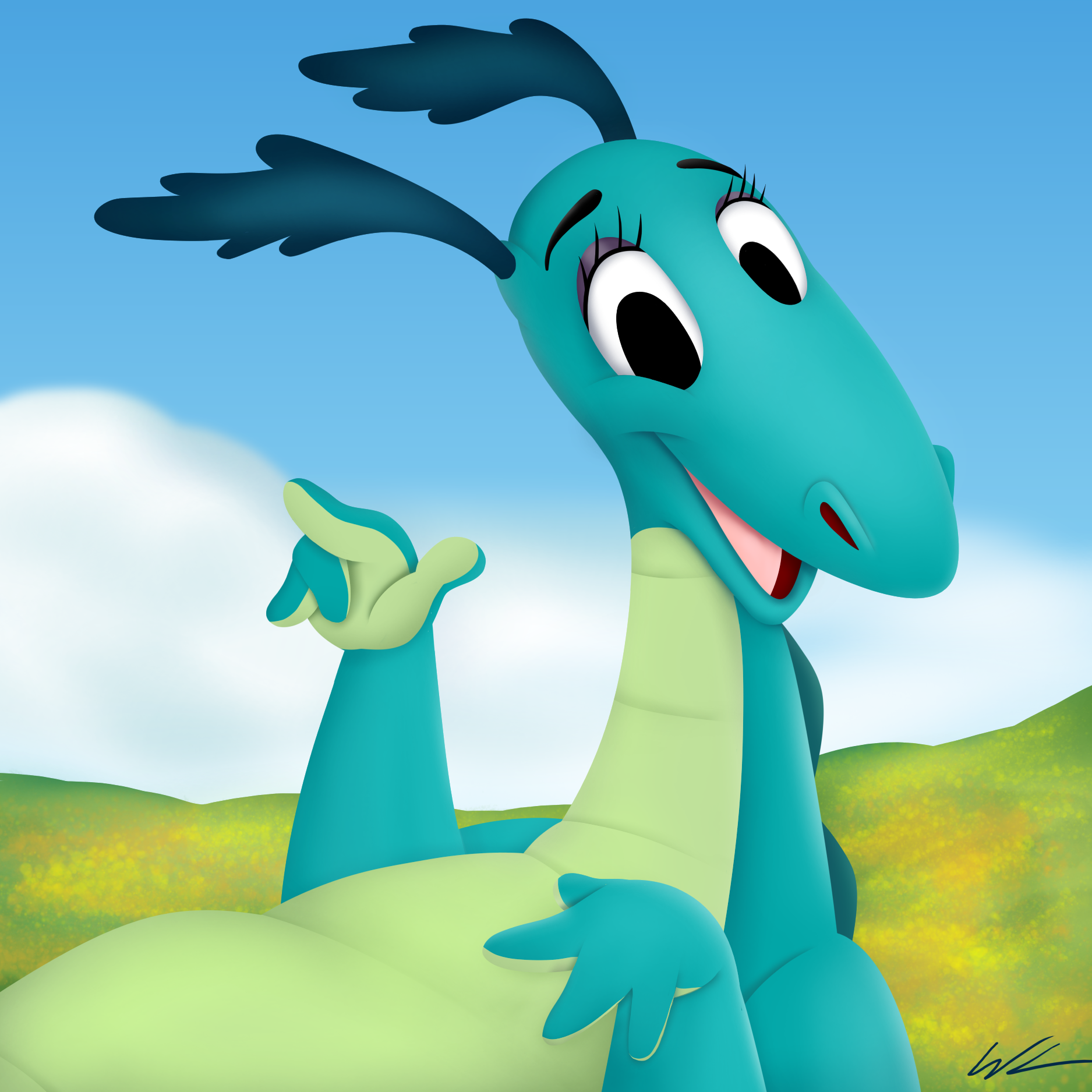 The Reluctant Dragon (Barnett Parker)