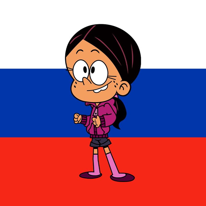 Ronnie Anne Santiago (The Loud House, The Casagrandes Russian dub) Ронни Энн-Сантьяго (Мой шумный дом, Касагранде)