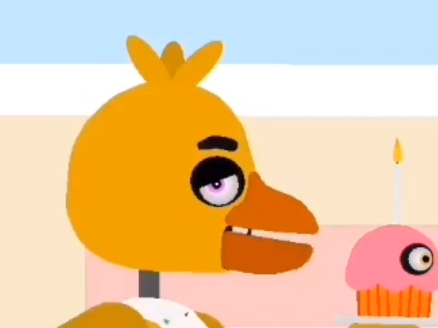 FNaS - Animatrónico - Chicka la Pollo - (Hembra) - Voz - Español - México