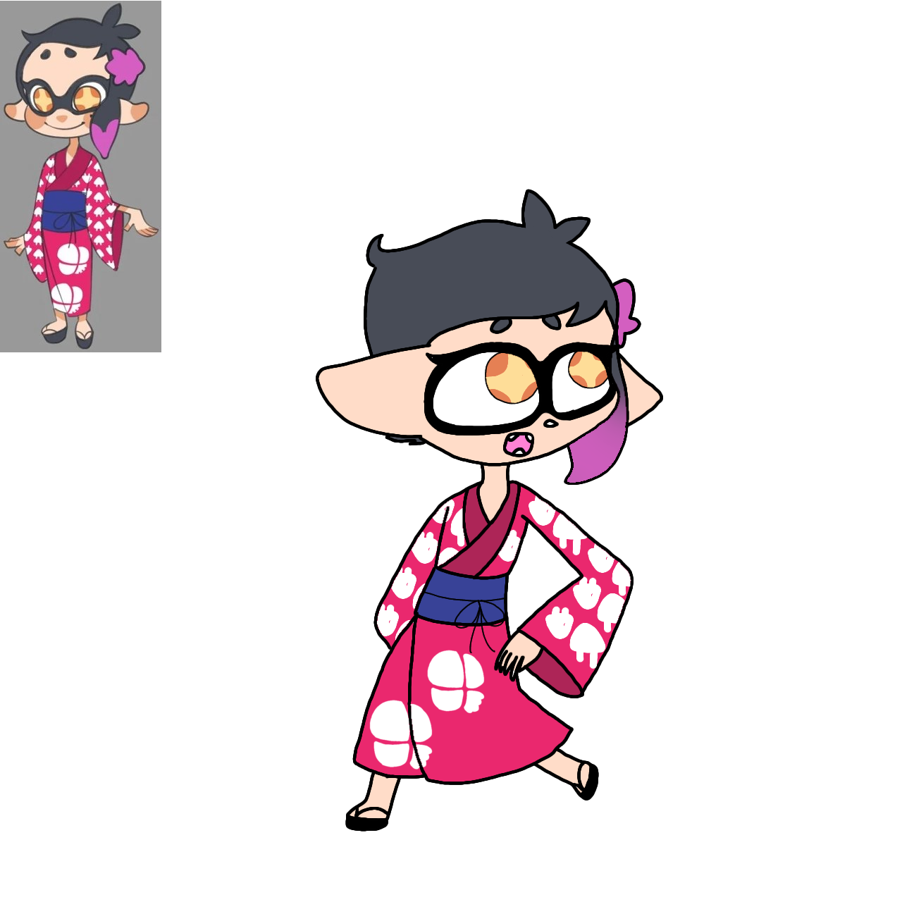 Young Callie (Shy-Ho-Shy Demo) Splatoon