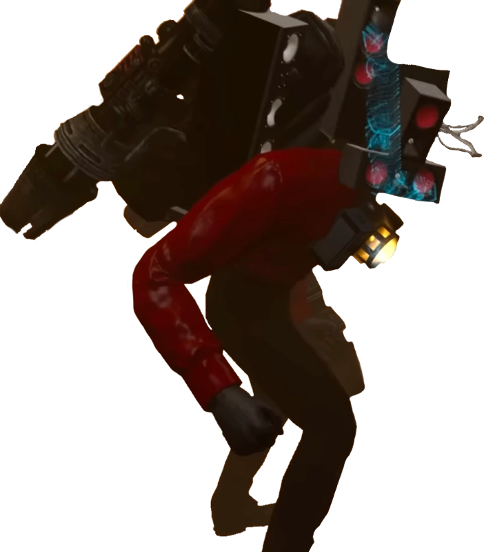 Broken Infected Titan Speakerman