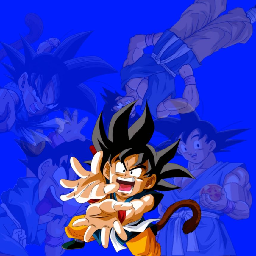 Dragon ball fighters z kid Goku 