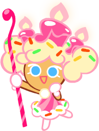 Birthday cake cookie