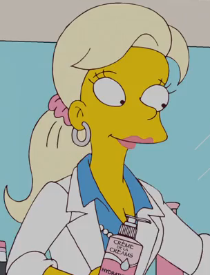 Créme de La Creams Complexion Scientist (Pamela Hayden, The Simpsons)