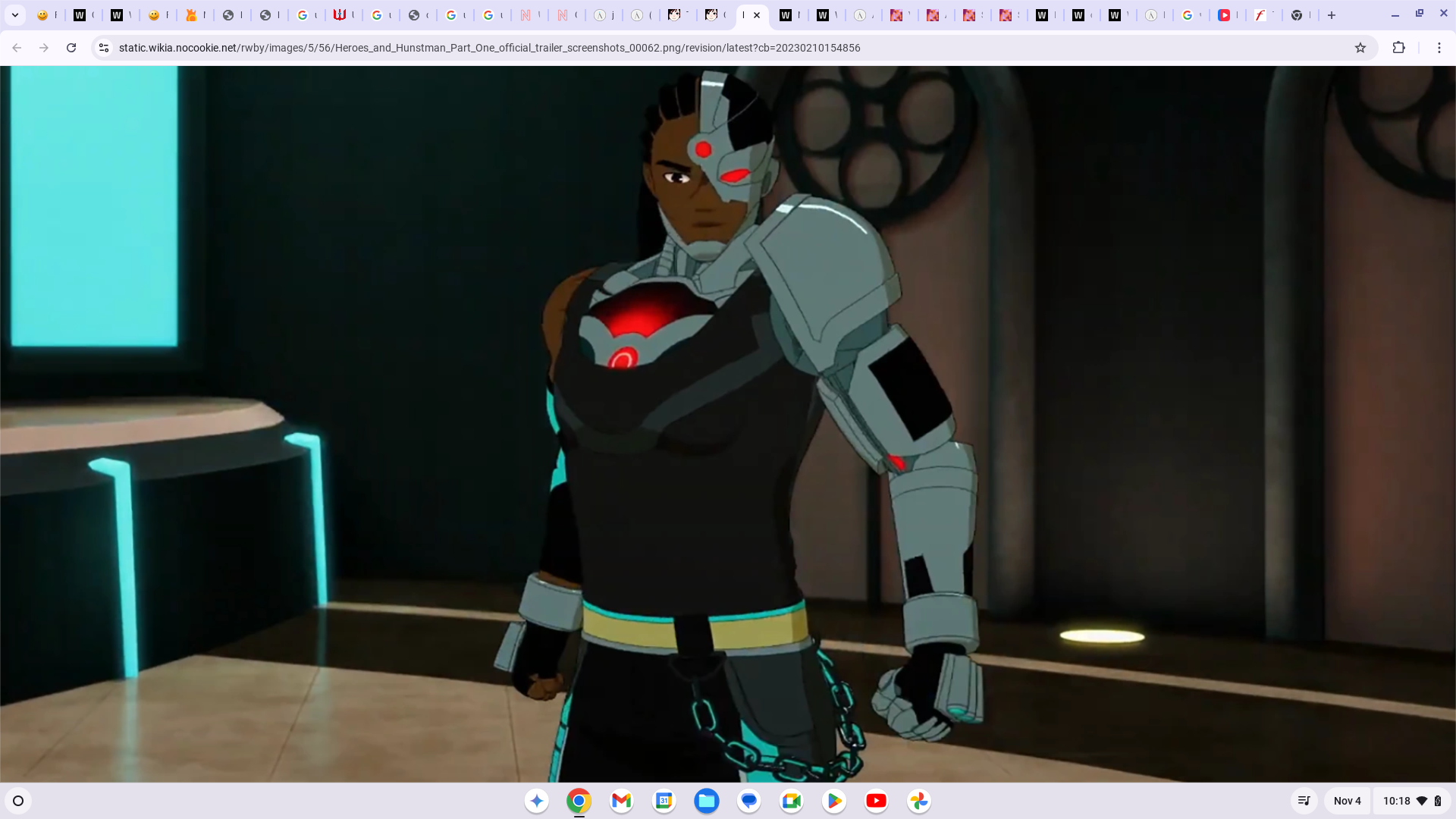 Victor Stone/Cyborg (Justice League X RWBY: Superheroes & Huntsmen/VA: Tru Valentino)