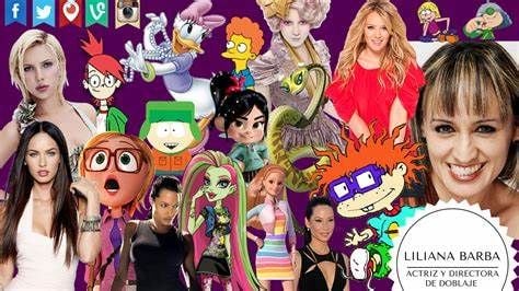 Liliana Barba voces y personajes