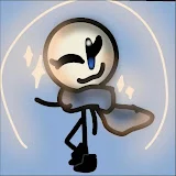Scarfy stickman