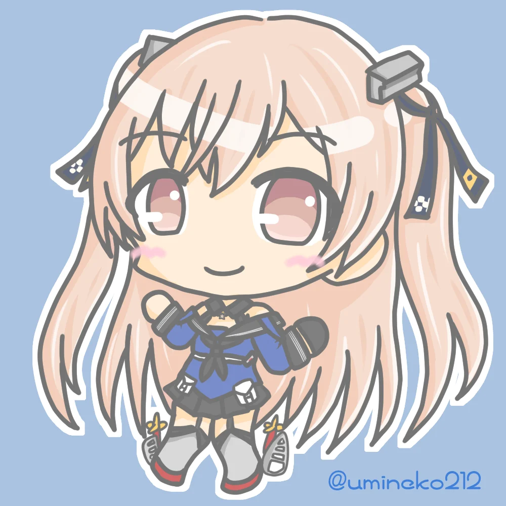 Johnston (Kancolle) (Nao Shiraki)