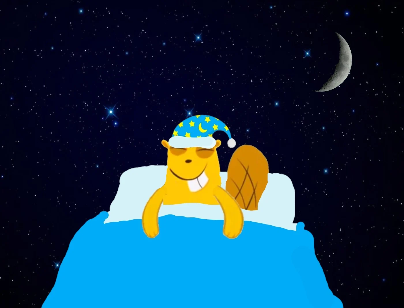 Goodnight Yellow Squirrel