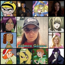 Rebeca Gómez  voces y personajes