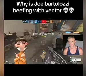 Oh yeah, vector (Rainbow sig siege character sound alike person)