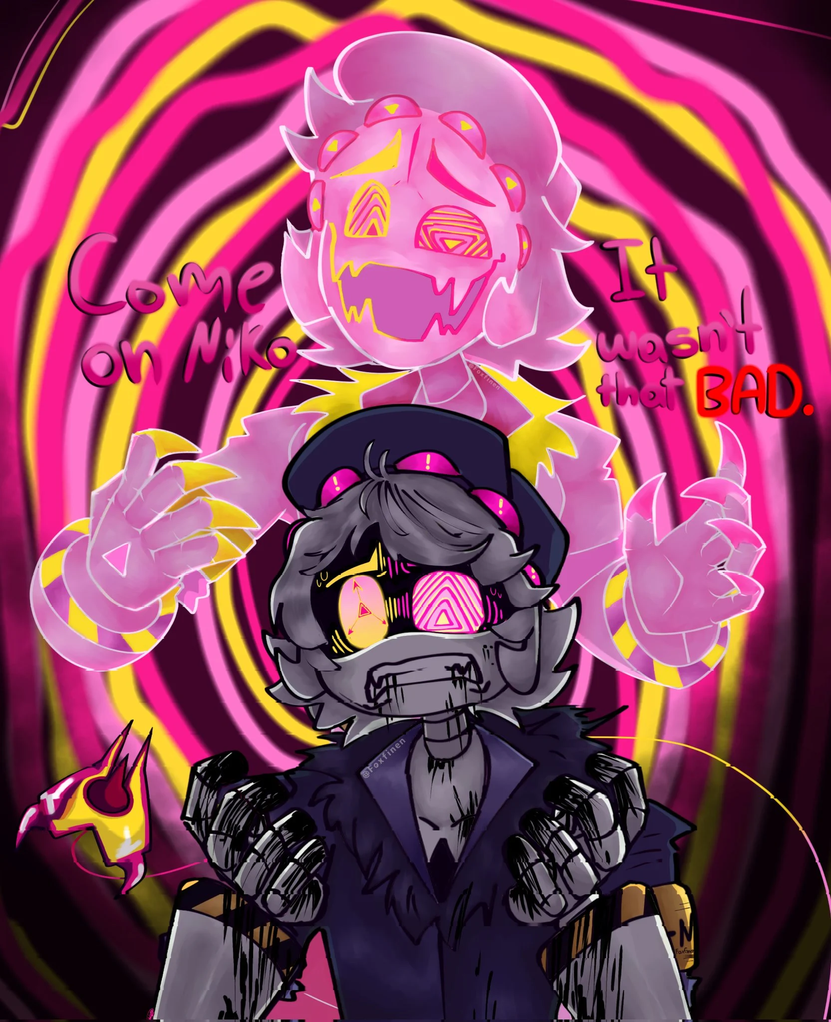Nyx (Panic AU Murder Drones)