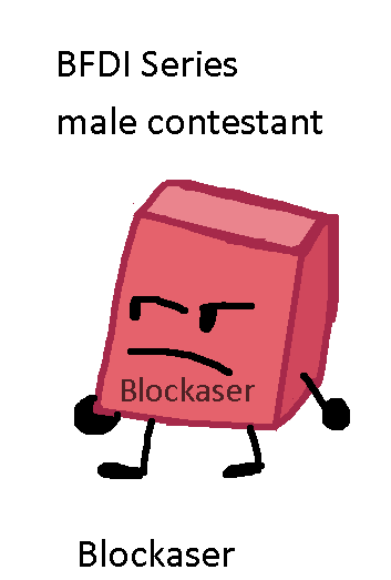 Blockaser (Michael Huang) - BFDI Fusion Characters