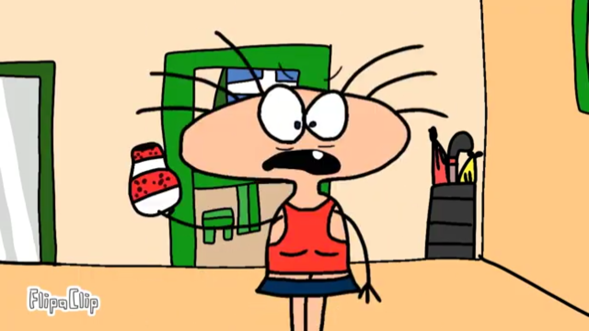 Масяня из анимации Масяня и собака Masyanya from the animation Masyanya and the dog flipaclip