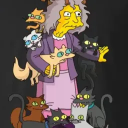 Crazy Cat Lady (The Simpsons) (Tress MacNeille)