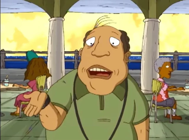 "Is a Fish Taco Shaped Like a Fish?" Customer (Rocket Power)