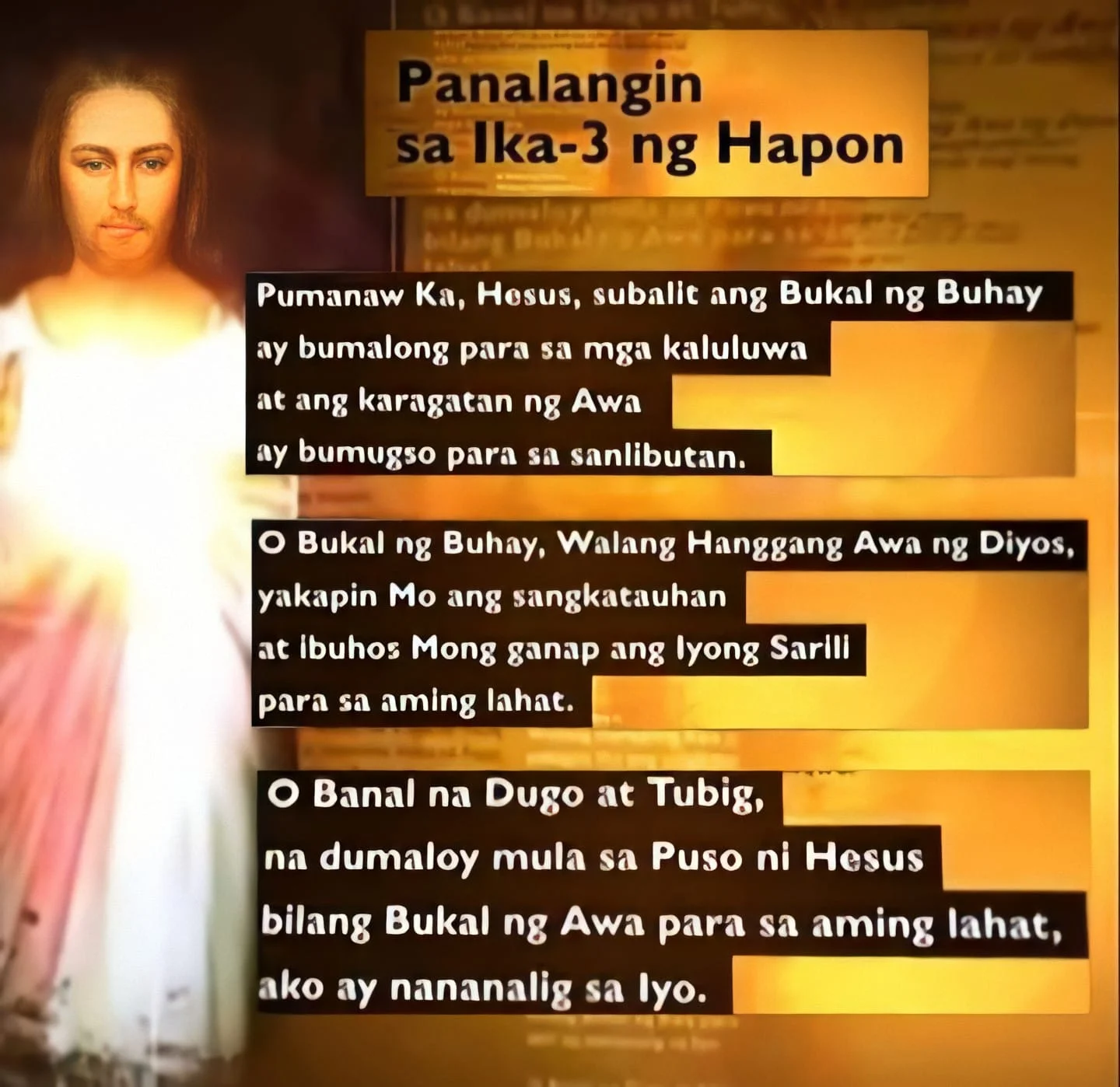 3 O’Clock Prayer ABS-CBN
