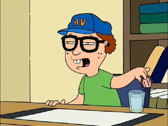 Neil Goldman Without His Retainer (Family Guy) (Seth MacFarlane)