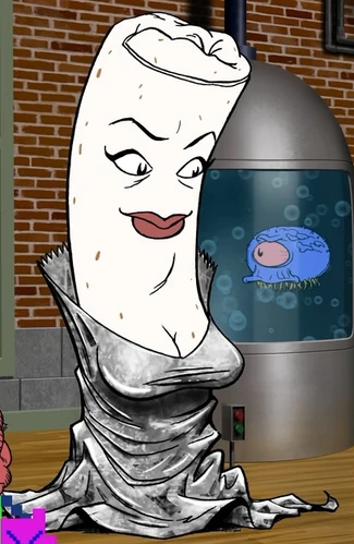 9-Layer Bean Burrito (Aqua Teen Hunger Force Colon Movie Film for Theaters / ATHF) (Tina Fey)