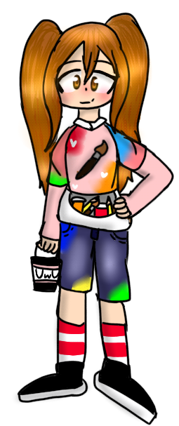 InkGirl (Baldi's Basics Character Calamity)(baldis basics mod)