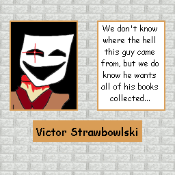 Victor Strawbowlski SCREAM (Baldi's Basics Character Calamity Series)(Baldi's Basics mod)