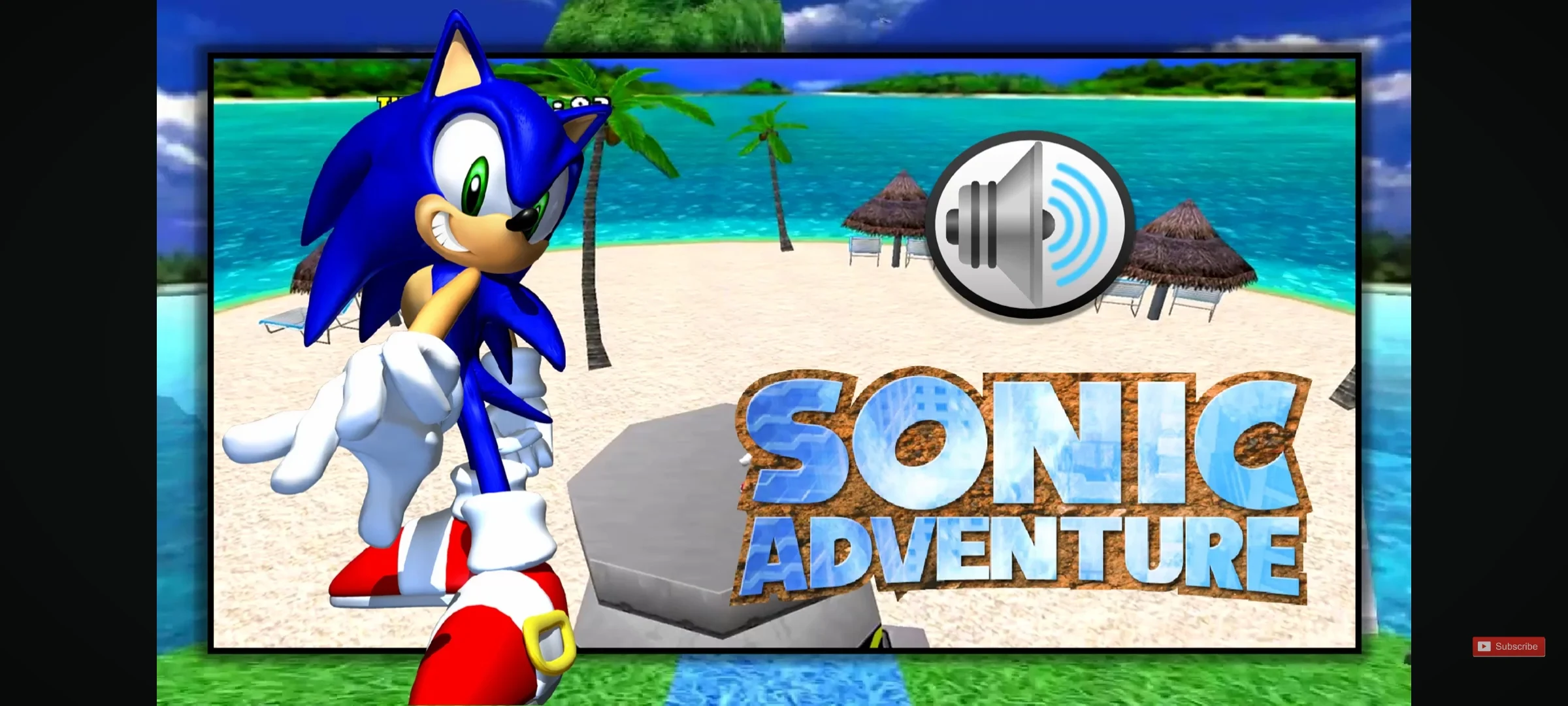 Sonic from Sonic adventure 1 2 and heroes 