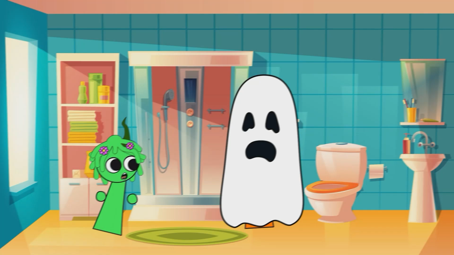 Yet another literal awkward ghost