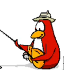Um Pinguim Pescador